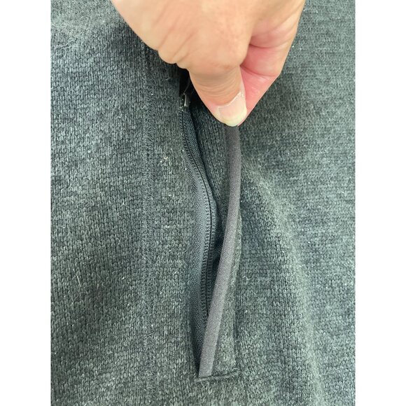 Orvis Mens Black Zip-Up Polyester Vest Size M SKU 8436 - Picture 3 of 16